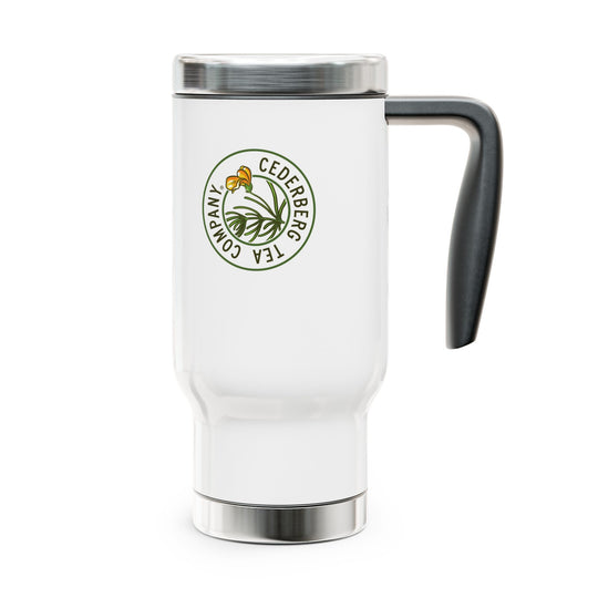 Cederberg Tea Company Travel Mug with Handle, 14oz